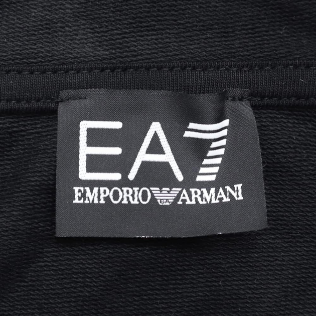 Худі чоловіче EA7 Train Logo Series U Qr Code Hoodie Rn Coft 2XL Чорне (8056787398771) - зображення 5