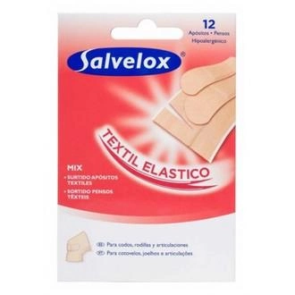 Пластырь Salvelox Dressing Sticker Assorted Fabric 12 шт (8470002648128) - изображение 1