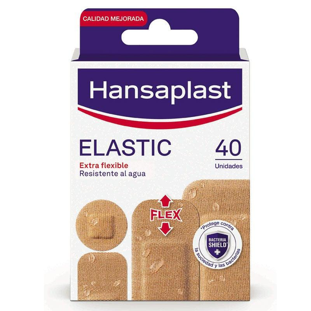 Медичний пластир Hansaplast Elastic 40 шт (9005800331690) - зображення 1