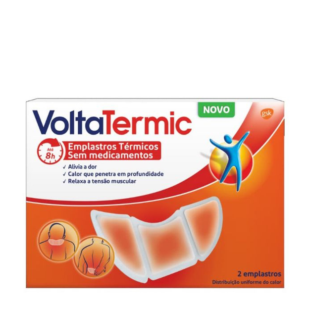 Пластырь GlaxoSmithKline Voltatermic Heat Patches Without Medications 2 шт (5054563059093) - изображение 1