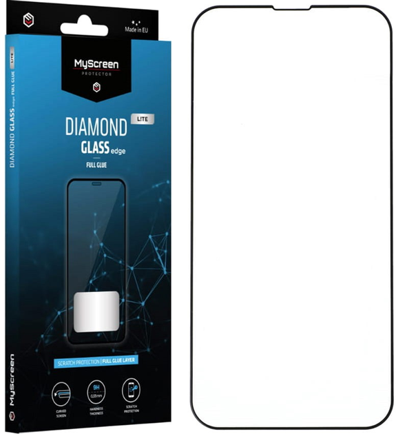 Захисне скло MyScreen Diamond Glass Edge Lite для Apple iPhone 14 (5904433211628) - зображення 1