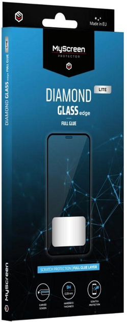 Szkło hartowane MyScreen Diamond Glass Edge Lite do Apple iPhone Xs Max/11 Pro Max (5901924995852) - obraz 1