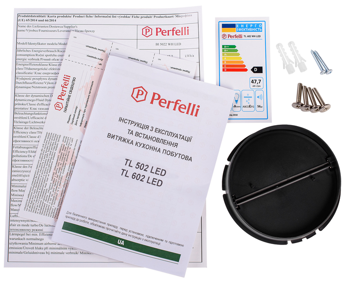 Вытяжка Perfelli TL 602 WH LED - изображение 11