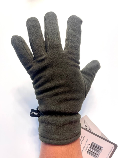 Рукавиці тактичні, військові, армійські флісові перчатки MFM утеплювач 3M™ Thinsulate™ хакі, розмір М - зображення 2