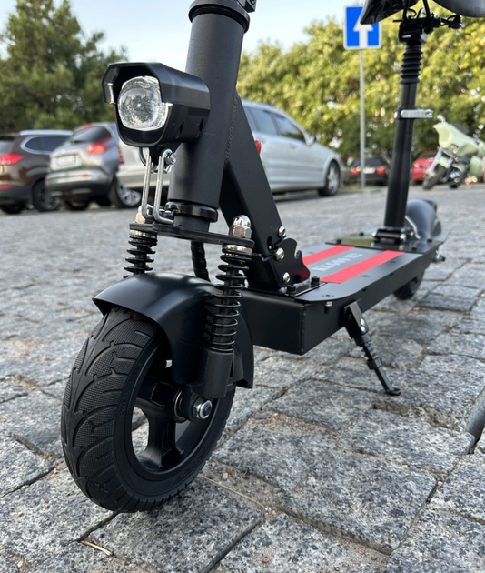 Электросамокат Kugoo M2 500W 9,6Ah с сиденьем Черный (1023) - Фото 3 Электросамокат Kugoo M2 500W 9,6Ah с сиденьем Черный (1023) - изображение 3