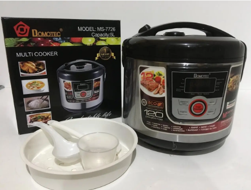 Мультиварка DOMOTEC MS-7726 Black чаша с тефлоновым покрытием 1500 Вт 5 л 12 программ - изображение 3