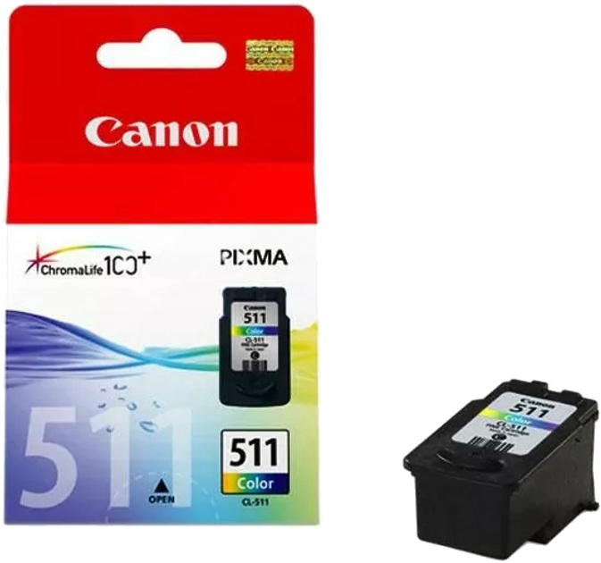 Tusz Canon CL-511 Color (2972B009) - obraz 1