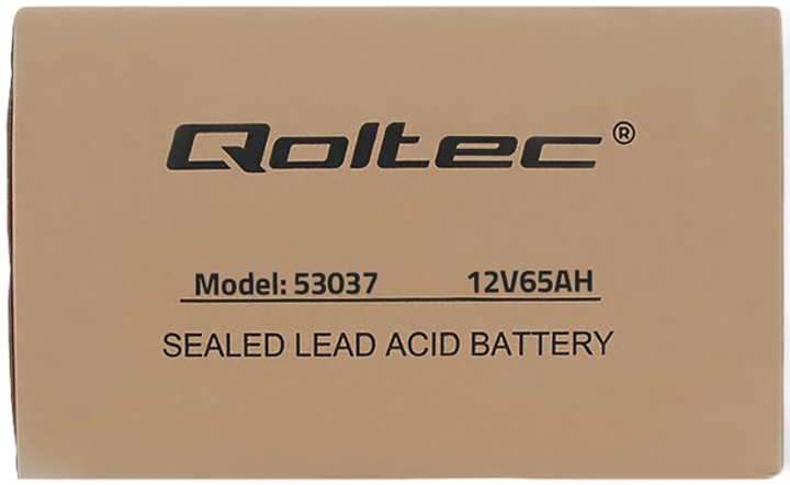 Akumulator Qoltec AGM 12V-65Ah 780A (5901878530376) - obraz 4