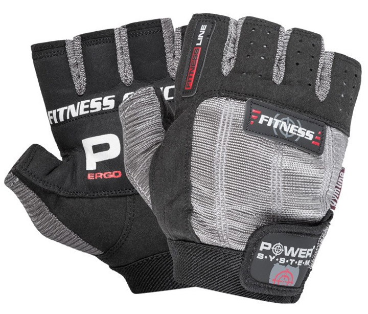 Перчатки для фитнеса Fitness L Power system Черный 000254682 – фото ...