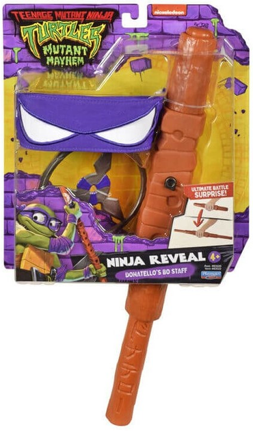 Zestaw Playmates Wojownicze żółwie ninja zmutowany Kij Donatello (43377835226) - obraz 4