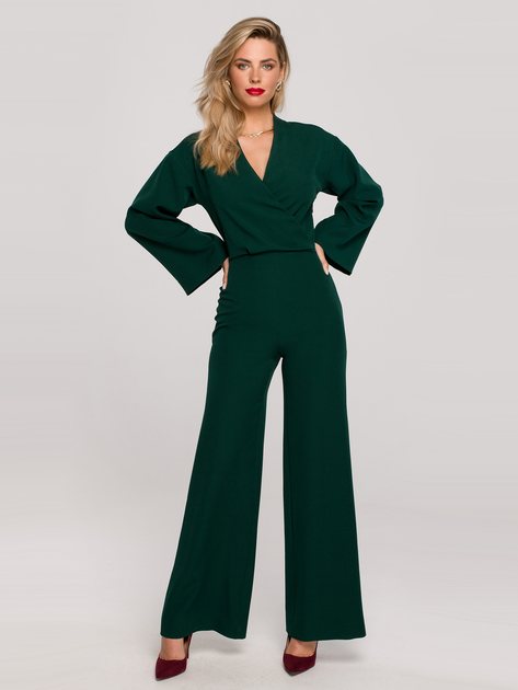 Комбінезон Makover Jumpsuit K147 M Bottle Green (5903887682787) - зображення 1