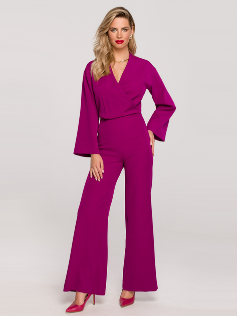 Kombinezon Makover Jumpsuit K147 S Ruby (5903887682886) - obraz 1