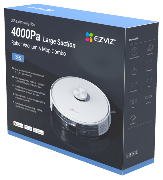 Robot sprzątający Ezviz RE5 (6941545618289) - obraz 9