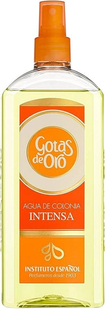 Одеколон для жінок Instituto Espanol Gotas De Oro Agua De Colonia Intensa 400 мл (8411047124147) - зображення 1
