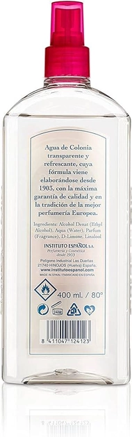 Одеколон для жінок Instituto Espanol Gotas De Oro Agua De Colonia Clasica 400 мл (8411047124123) - зображення 2