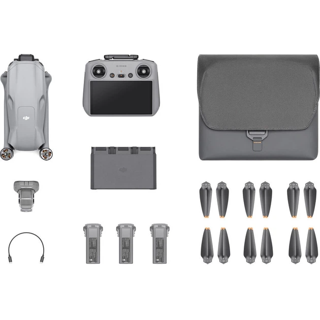 Квадрокоптер DJI Air 3 Drone Fly More Combo with RC 2 (CP.MA.00000693.01) - Фото 3 Квадрокоптер DJI Air 3 Drone Fly More Combo with RC 2 (CP.MA.00000693.01) - изображение 3