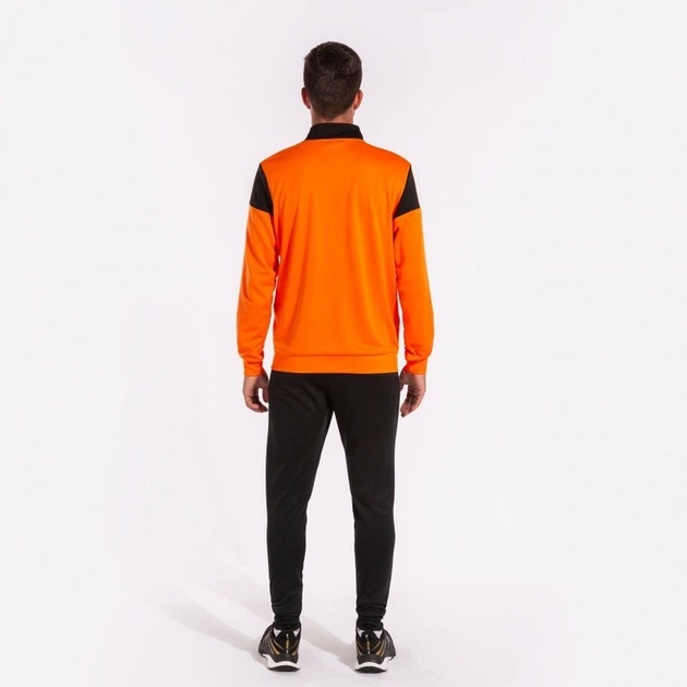 Мужской спортивный костюм Joma OXFORD TRACKSUIT оранжевый,черный S 102747.881 S - изображение 4