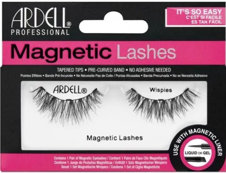 Zestaw rzęs Ardell Magnetic Lashes Wispies Black (74764622143) - obraz 1