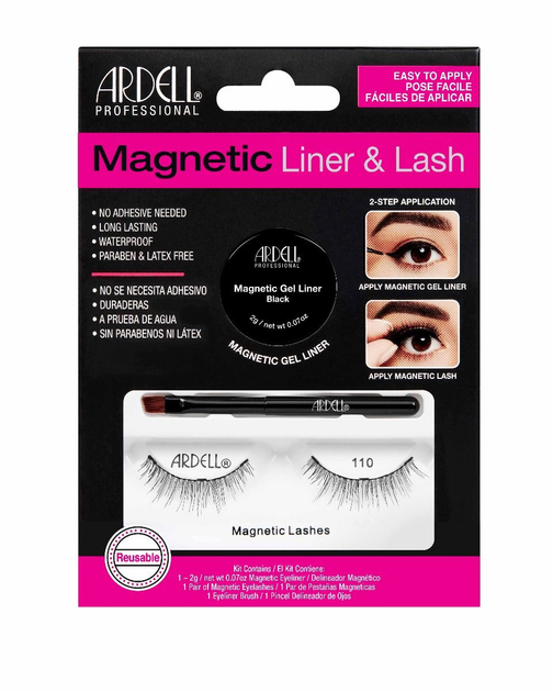 Zestaw rzęs Ardell Magnetic Liner & Lash False Eyelashes 110 (74764368522) - obraz 1