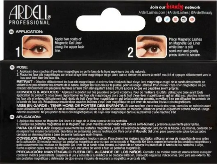 Набір вій Ardell Magnetic Lashes Wispies Black (74764622143) - зображення 3