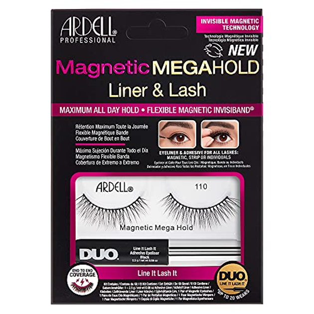 Набір вій Ardell Magnetic Megahold Liner Lash 110 2 шт (74764368256) - зображення 1