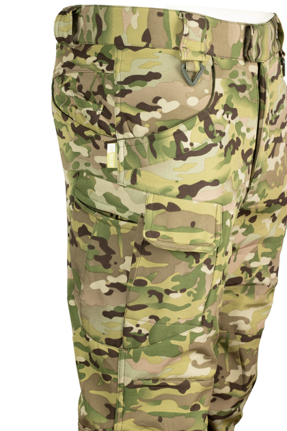 Тактические штаны утепленные SoftShell Multicam XL - изображение 2