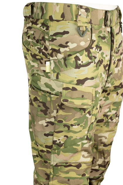 Тактические штаны утепленные SoftShell Multicam XXL - изображение 2