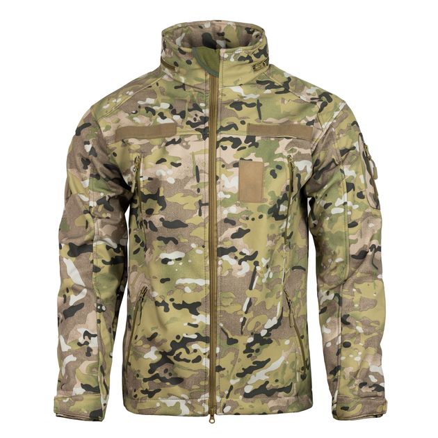 Куртка Vik-Tailor SoftShell з липучками для шевронів Multicam 46 - зображення 2