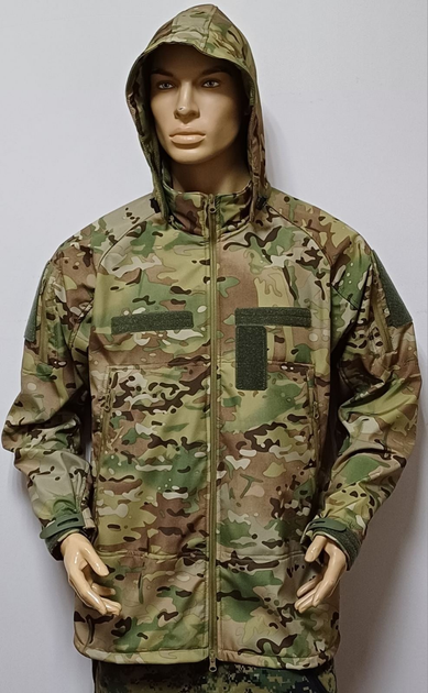 Тактична Куртка SEAM SoftShell Multicam, розмір 66 (SEAM-7089-66) - зображення 1
