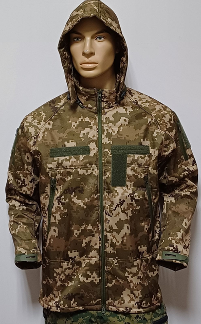 Тактична Куртка SEAM SoftShell PIXEL UA, розмір 44 (SEAM-PXL-7089-44) - изображение 1