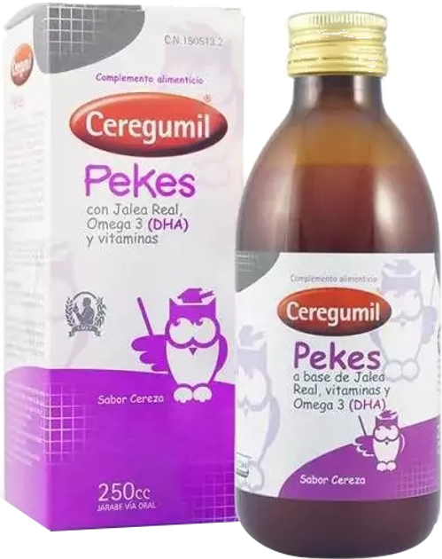 Suplement diety Ceregumil Pekes Solution 250 ml (8428364070279) - obraz 1