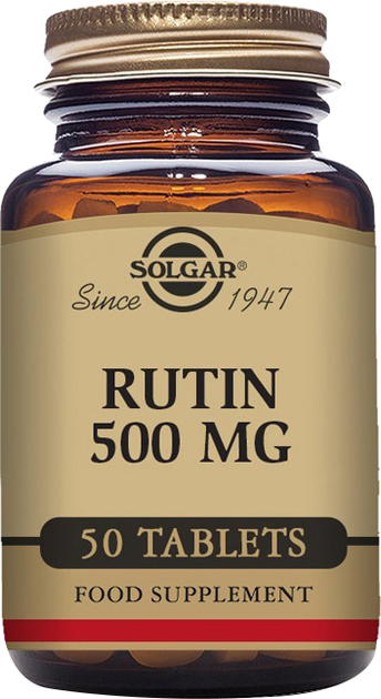 Suplement diety Solgar Rutin 500mg 50 Tablets (33984024601) - obraz 1