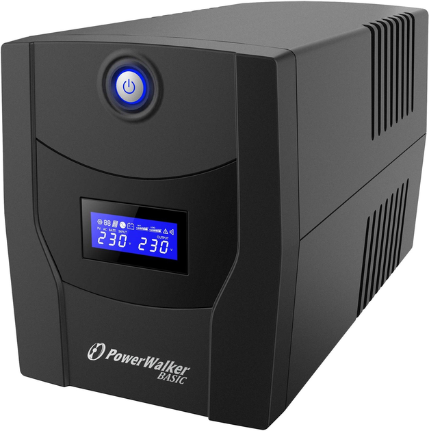 UPS PowerWalker VI STL 2200VA (1320W) Black (VI 2200 STL FR) - obraz 1