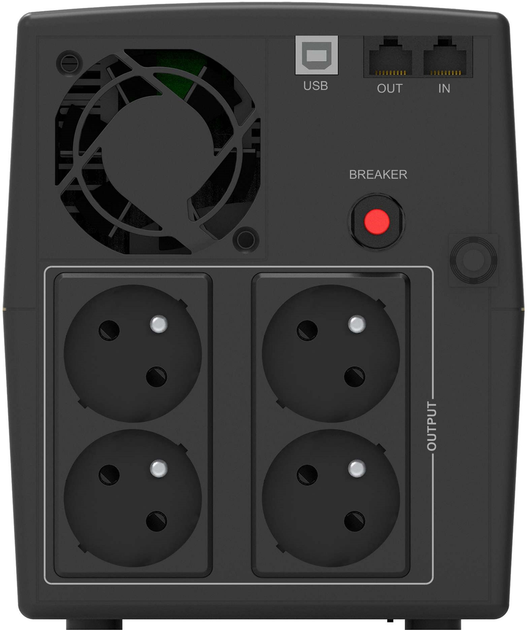 ДБЖ PowerWalker VI STL 2200VA (1320W) Black (VI 2200 STL FR) - зображення 3