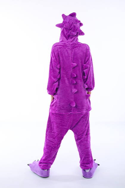 Кигуруми Детская пижама Kigurumi покемон Генгар Pokemon Gengar Темно ...