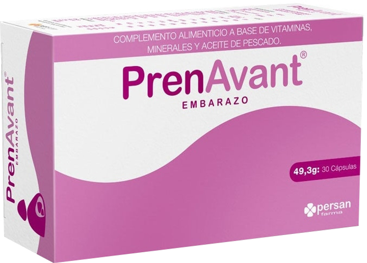 Kompleks witamin i minerałów Persan Prenavant Pregnancy 30 Capsules (8470001691965) - obraz 1