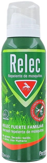 Спрей від комах Relec Fuerte Familiar Repellent Aerosol 125 мл (8470001969057) - зображення 1