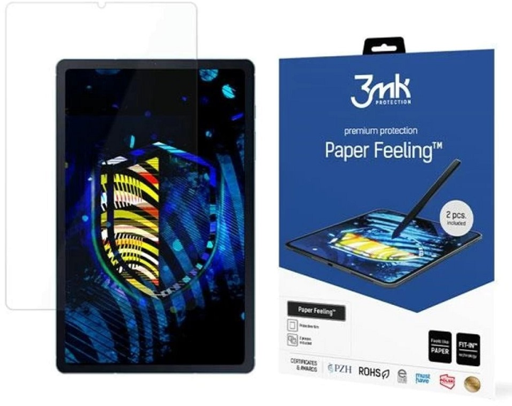Захисна плівка 3MK Paper Feeling для Samsung Galaxy Tab S6 Lite 10.4" 2 шт (5903108448796) - зображення 1