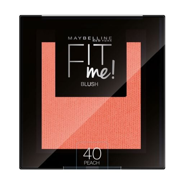 Róże do policzków Maybelline New York Fit Me Blush 40 Peach 5 g (3600531537289) - obraz 1