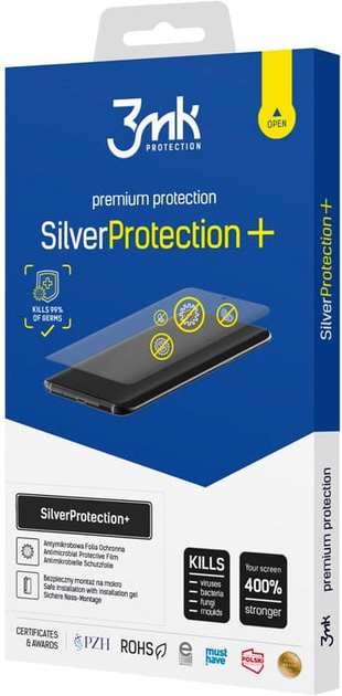 Захисна плівка 3MK SilverProtection+ для Samsung Galaxy A23 5G антибактеріальна (5903108494496) - зображення 1