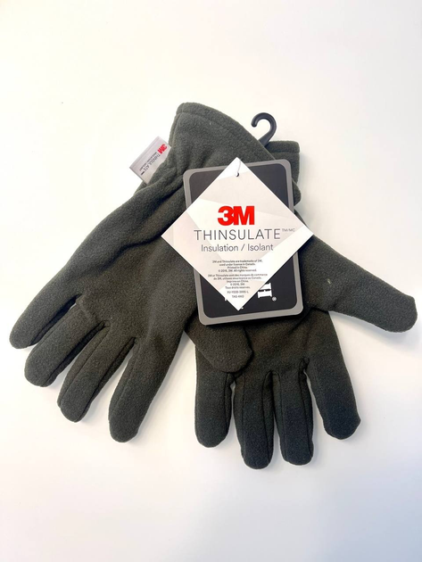 Перчатки тактические, военные, армейские флисовые перчатки MFH утеплитель 3M™ Thinsulate™ хаки, размер XL - изображение 2