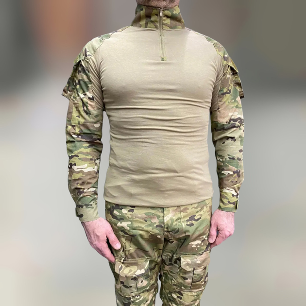 Військова форма Combat (убакс + штани), котон (бавовна), Мультикам, розмір XL - зображення 1