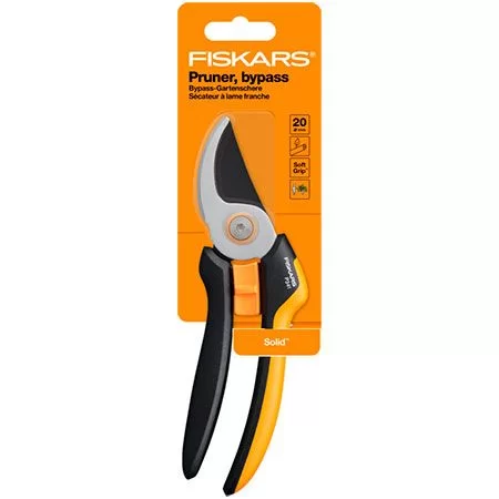Секатор Fiskars Solid P341 обводной (1057164) - Фото 2 Секатор Fiskars Solid P341 обводной (1057164) - изображение 2