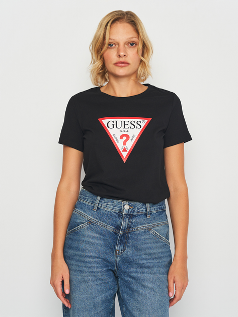 Акція на Футболка Guess Ss Cn Original Tee W1YI1B-I3Z14-JBLK XS Jet Black A996 від Rozetka