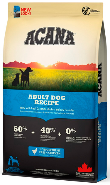 Sucha karma ACANA Adult Dog dla psów wszystkich ras 11.4 kg (0064992525118) - obraz 1