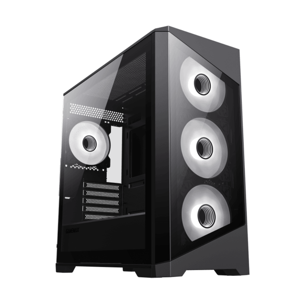 Корпус для комп'ютера Mіditower GameMax Destroyer TGB без БЖ Чорний - Фото 1 Корпус для комп'ютера Mіditower GameMax Destroyer TGB без БЖ Чорний - изображение 1