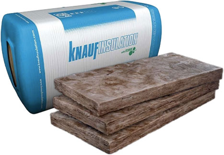 Утеплювач Knauf Ekoboard М 50 мм 0.61 м х 1.25 х 16 шт 12.2 м² (178648) - зображення 1
