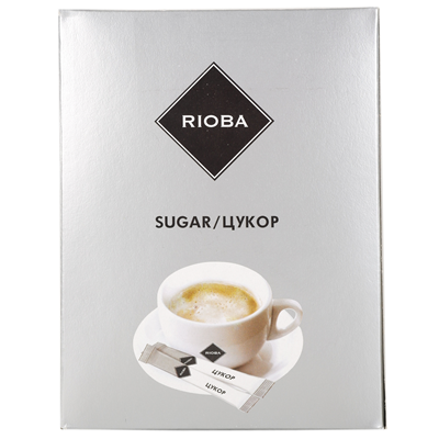 Сахар фасований у стіках Rioba 200*5г - зображення 5