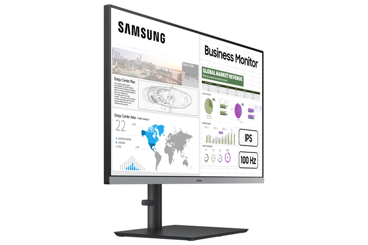 Монітор 27" Samsung Professional LS27C430 (LS27C430GAIXCI) FullHD IPS / 100Hz / SMART Eco Saving / USB Hub / Pivot - зображення 10