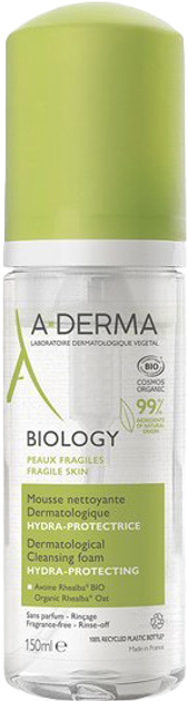 Mus do mycia twarzy A-derma Biology Cleasing Mousse 150 ml (3282770154085) - obraz 1